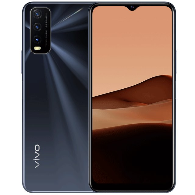 Smartphone Vivo Y20 6.51" Hd+ Mediatek 64Gb/4Gb Cámara 13Mp+2Mp+2Mp/8Mp Android 11 Color Negro - Vivoy204/64-N