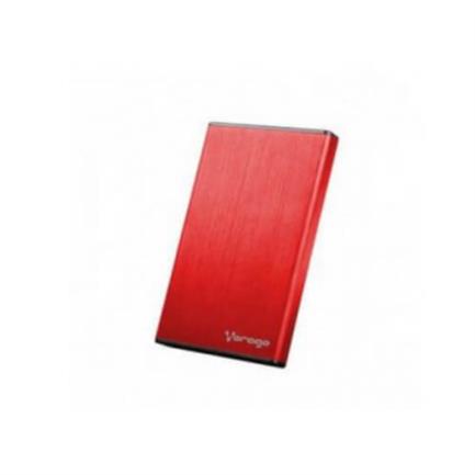 Enclosure Gabinete Vorago Hdd-201 Para Ssd/Hdd 2.5" Sata Usb 3.0 Color Rojo - Hdd-201-Rd