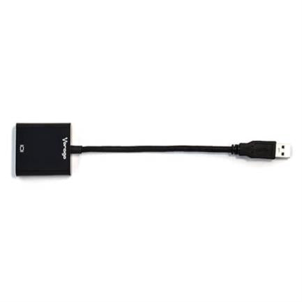 Convertidor Vorago Adp-200 Usb 3.0 A Vga Fhd Color Negro - Adp-200 FullOffice.com