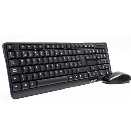 Kit Vorago Teclado Y Mouse Km-302 Inalambrico Negro - Ac-395896-1 FullOffice.com