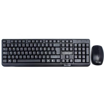 Kit Vorago Teclado Y Mouse Km-302 Inalambrico Negro - Ac-395896-1 FullOffice.com