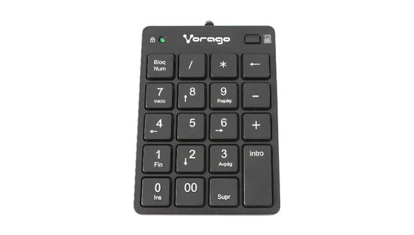 Teclado Vorago Numerico Kb-105 - Ac-449585-3