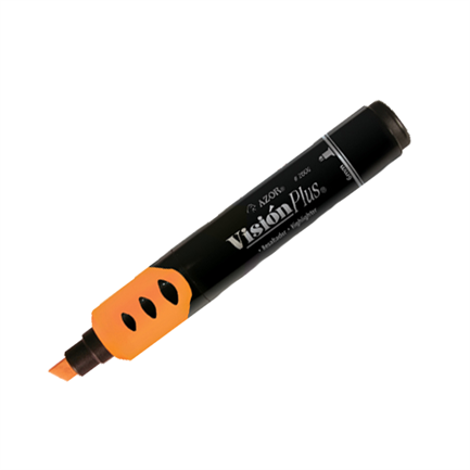 Marcador Vision Plus 2600 Fluorescente Naranja C/12 - 2600Na FullOffice.com