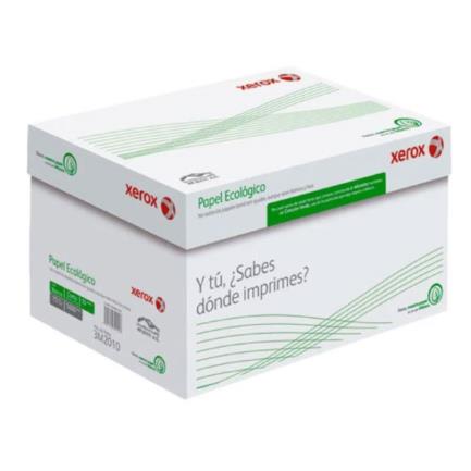 Papel Cortado Xerox Bond Ecologico 75Grs Carta 93% Blancura (Verde) C/5000 Hojas - 3M2010