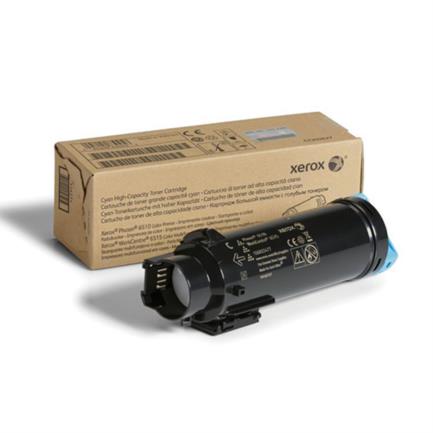 Toner Xerox Cyan Alta Capacidad 2.4K Phaser 6510 Wc6515 - 106R03485