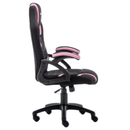 Silla Gamer Xzeal Starter Xst-50 Respaldo Ergonómico Base Metálica Color Rosa - Xsst050P FullOffice.com