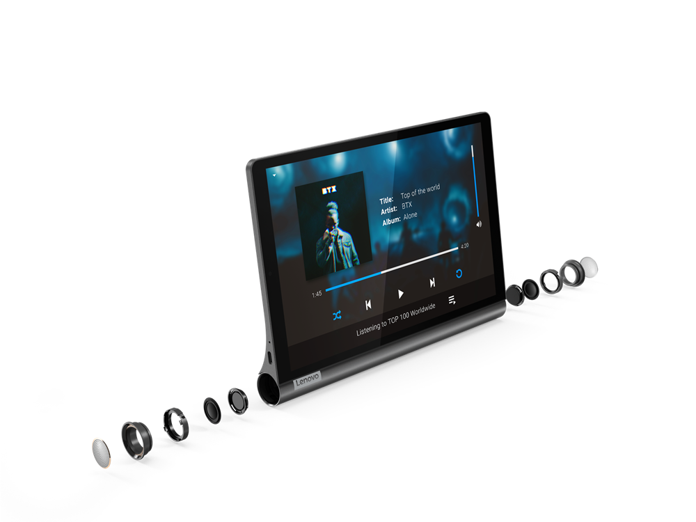 Tablet Lenovo Yoga Tab Yt-X705F 10" Qualcomm Snapdragon 439 64 Gb Ram 4 Gb Android Color Negro - Za3V0032Mx