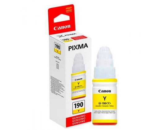 Tinta Canon Gi-190 Amarilla P/G1100/G2100/3100 0670C001Aa