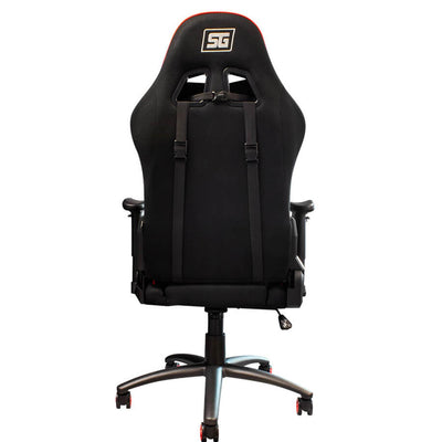 Silla Gamer Vorago Start The Game Cgc500-Rd Reclinable Color Negro-Rojo - Cgc500-Rd FullOffice.com