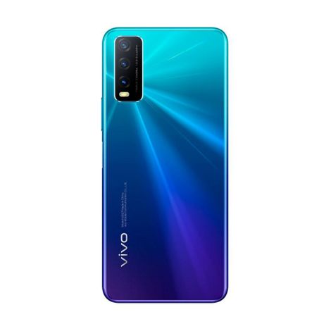 Smartphone Vivo Y20 6.51" Hd+ Mediatek 64Gb/4Gb Cámara 13Mp+2Mp+2Mp/8Mp Android 11 Color Azul - Vivoy204/64-A