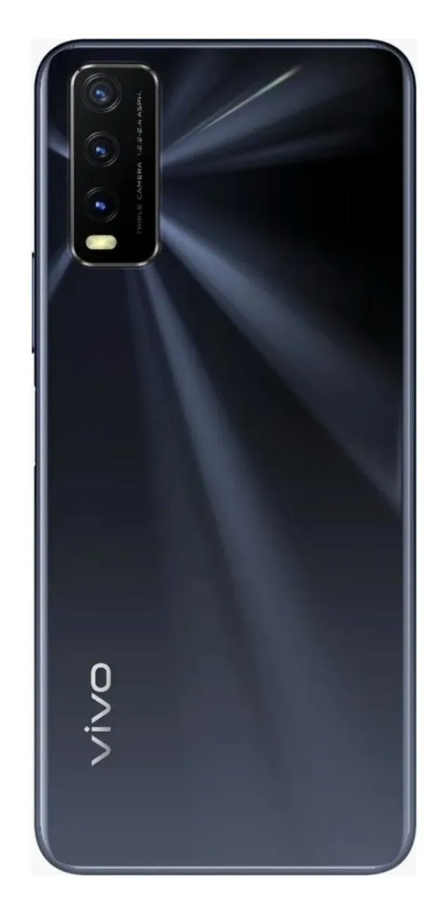 Smartphone Vivo Y20 6.51" Hd+ Mediatek 64Gb/4Gb Cámara 13Mp+2Mp+2Mp/8Mp Android 11 Color Negro - Vivoy204/64-N