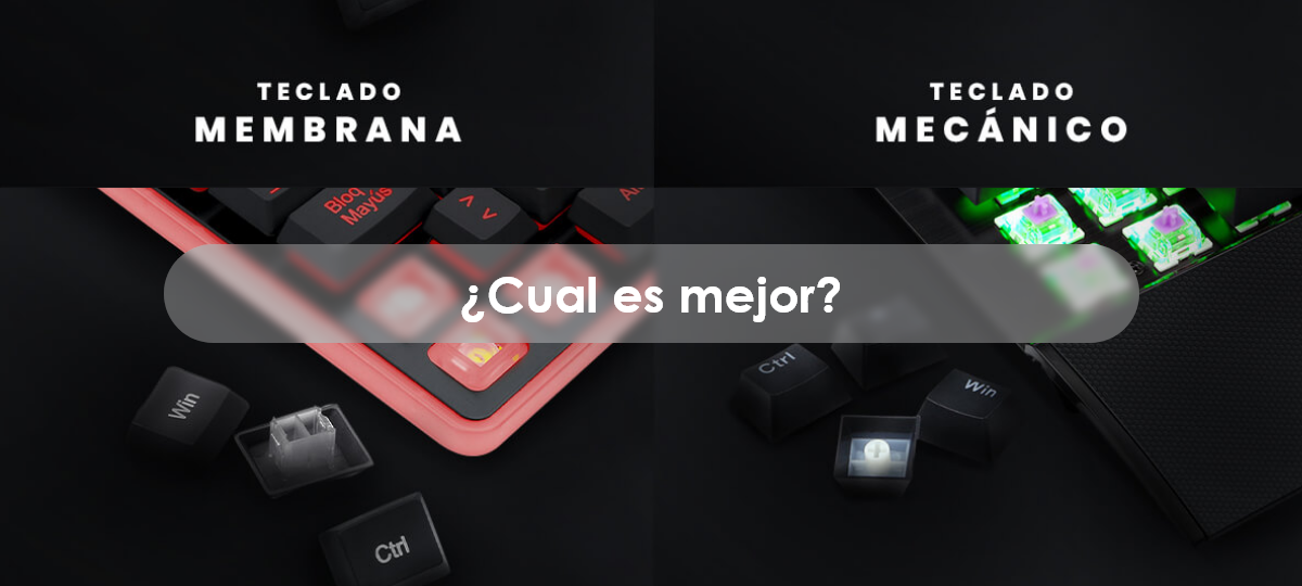 ¿Qué es Mejor Teclado de Membrana o Mecánico?