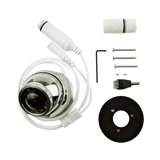 Cámara Marina IP CAM-1 / Resolución 1920x1080 / Lente Gran Angular 1.8 mm / IR LEDs 10 mts / Carcasa Acero Inoxidable 316 / POE o 12V / Compatible con Simrad NSSevo3™/3S™ y NSOevo3™/3S™