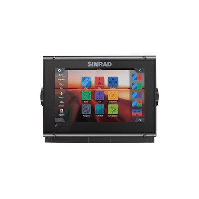 Simrad GO7 XSR navegador Fijo 17,8 cm (7") Pantalla táctil 1,32 kg Negro
