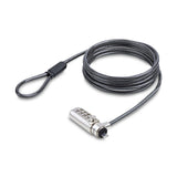 StarTech.com Cable de Seguridad Delgado para Portátil Compatible con Noble Wedge® de 1,5m - Cable Antirrobo para Portáti
