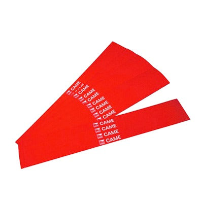 Came Bandas Reflectantes para Mástil / 20 Piezas / Alta Visibilidad Roja 001-G02809