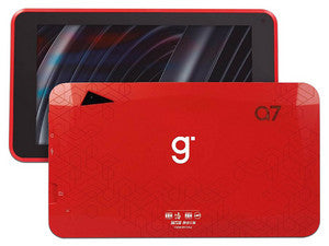Ghia GA7133R4 tableta Allwinner 32 GB 17.8 cm (7") 2 GB Android 11 Rojo, 2160 x 1440 Pixeles
