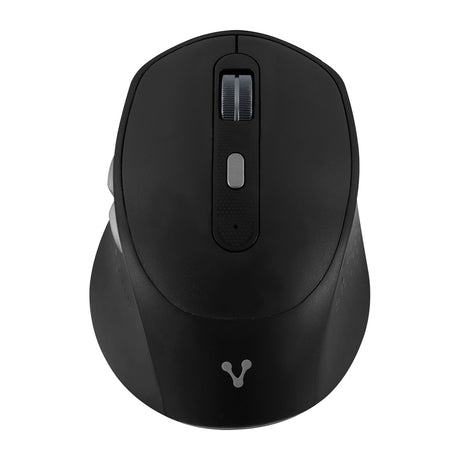 Vorago MO-450 ratón Oficina Diestro Bluetooth + USB Type-A Óptico 1600 DPI, Negro