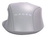 Naceb Technology Na-0139 ratón Diestro RF inalámbrico 1600 DPI, Gris, Na-0139G