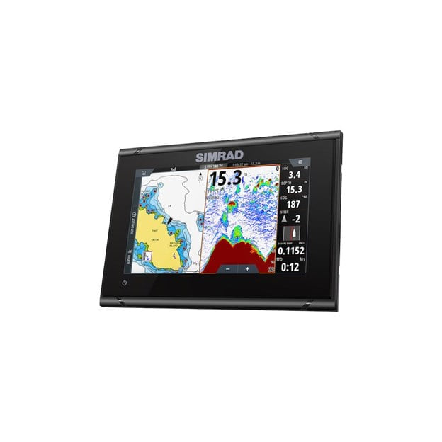 Simrad GO7 XSR navegador Fijo 17,8 cm (7") Pantalla táctil 1,32 kg Negro