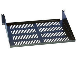 Bandeja Fija para Rack Tripp Lite, 2U, Capacidad 27 Kg, Color Negro, Montaje Frontal