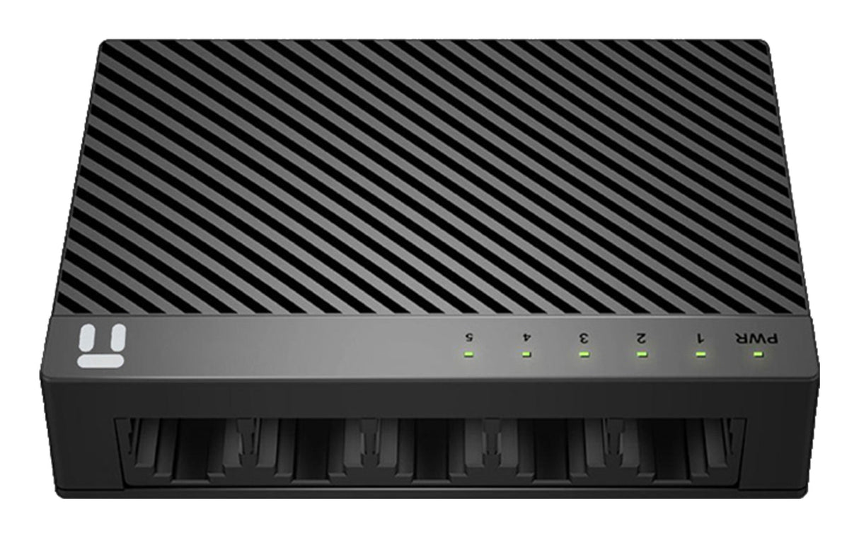 Netis System ST3105C dispositivo de redes Fast Ethernet (10/100) Negro, Bidireccional completo (Full duplex), Montaje de