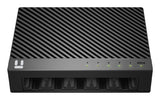 Netis System ST3105C dispositivo de redes Fast Ethernet (10/100) Negro, Bidireccional completo (Full duplex), Montaje de