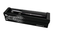 Zebra 802NGRMDE001 bolígrafos de punta redonda Bolígrafo cilíndrico Negro Negro Metal