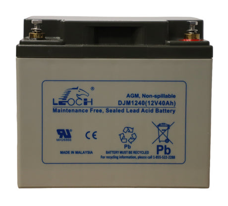 Kidde 12V40A batería recargable industrial Sealed Lead Acid (VRLA) 40000 mAh 12 V