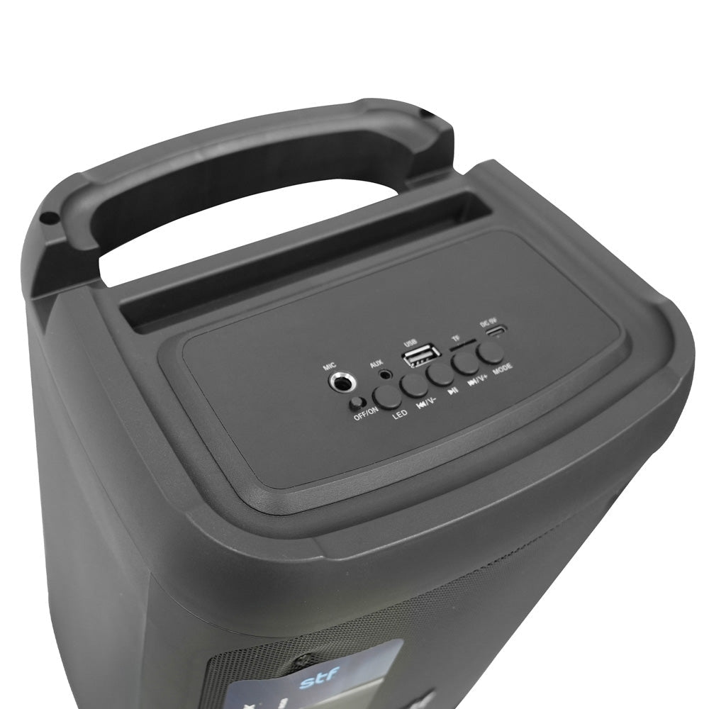 STF ST-S59130 altavoz portátil y para fiesta Altavoz portátil mono Negro 10 W, Inalámbrico y alámbrico, Universal