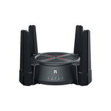 Netis System AX6000 Wireless Dual Band WiFi6 Router router inalámbrico Doble banda (2,4 GHz / 5 GHz) Negro, Wi-Fi 6 (802