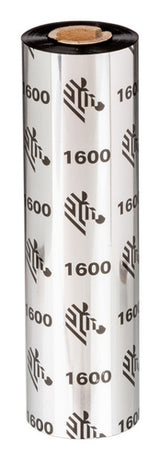 01600GT11030 - Zebra 1600 Wax Cinta Adhesiva 300 m 11 mm 24 pieza(s) Negro