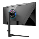 Monitor Balam Rush 34 Extreme Earth MGX34C VA curvo negro WQHD 34" 1MS RGB 144Hz 2xHDMI 2xDP LED IPS 1000:1 DP 3440x1440