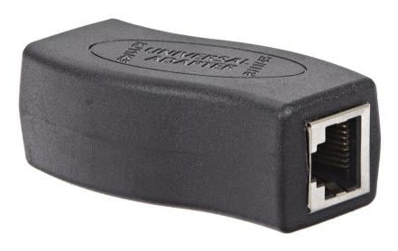 Fluke CIQ-RJA cambiador de género para cable RJ45 RJ11 Negro