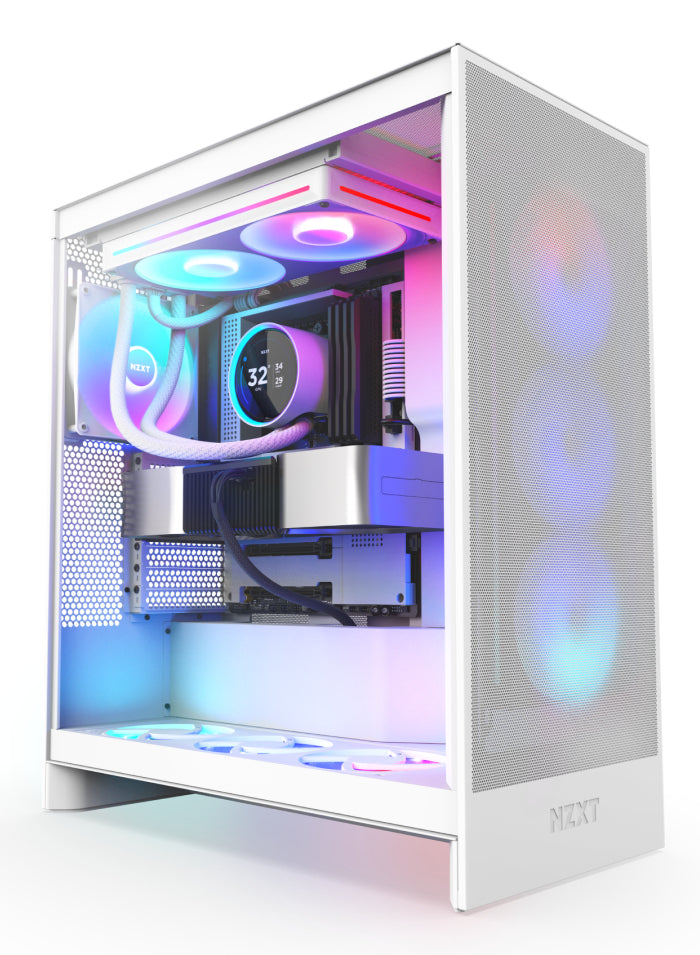 NZXT Kraken Elite 280 RGB Procesador Refrigerador de líquidos todo en uno 14 cm Blanco 1 pieza(s)