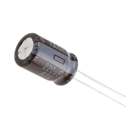 Syscom Capacitor Electrolítico Radial / 220 µF / 63 Vcc 0220M0063V