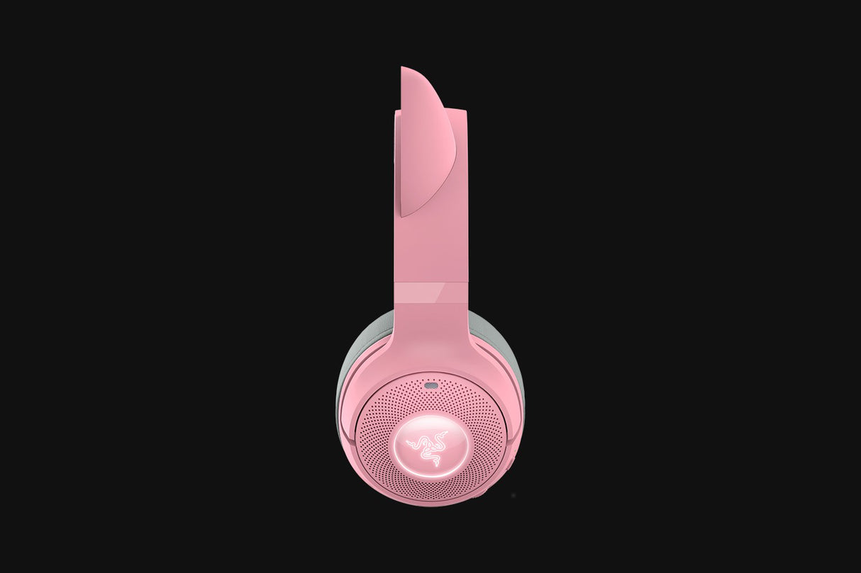 Razer Kraken Kitty V2 BT Auriculares Inalámbrico Diadema Juego Bluetooth Rosa, 20 - 20000 Hz, 350 g