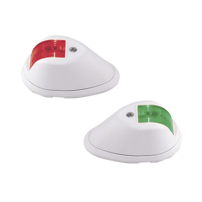 Perko Set de Luces de Navegación Verticales / USCG 2 Millas Náuticas / Rojo y Verde