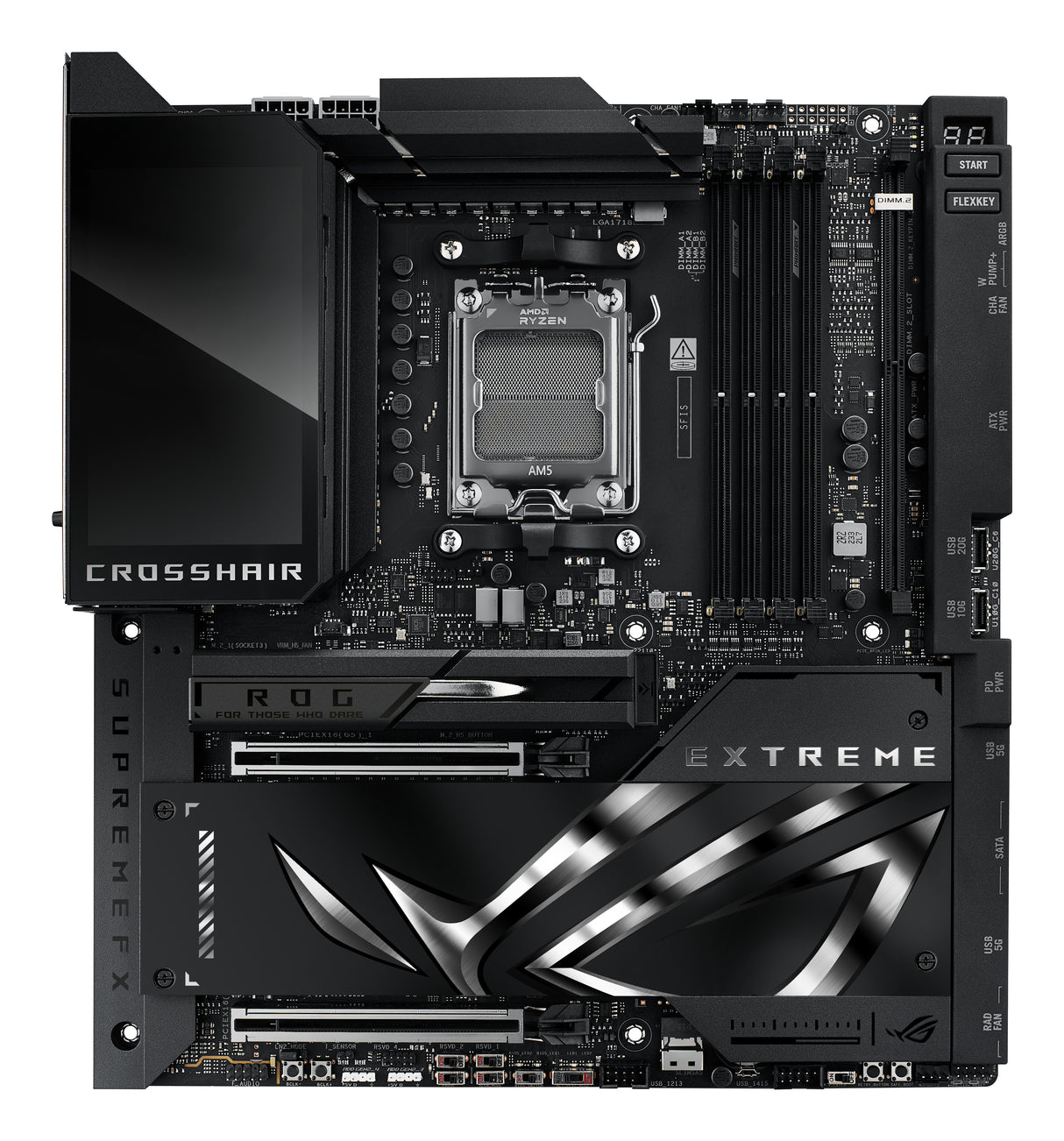 ASUS ROG CROSSHAIR X870E EXTREME placas base AMD Zócalo AM5 Zócalo AM5 DDR5-SDRAM