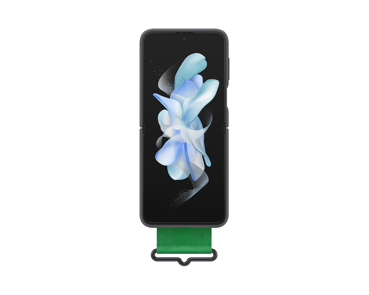 Samsung EF-GF721TBEGMX fundas para teléfonos móviles 17 cm (6.7") Monocromo Galaxy Z Flip4 Funda