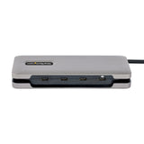 StarTech.com Hub USB C de 4 Puertos, 4 Puertos USB Tipo C, USB 3.1 de 10Gbps - Concentrador Ladrón USB Tipo C con Entreg