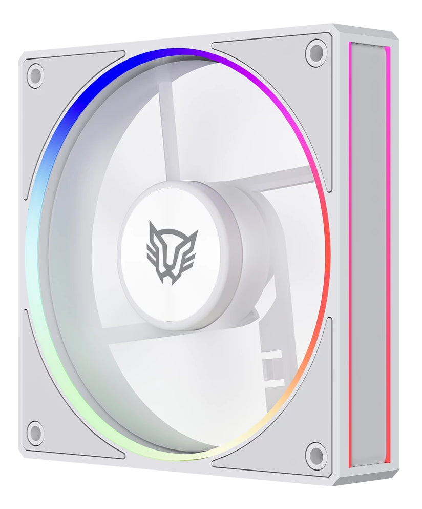 Balam Rush BR-942157 sistema de refrigeración de computadora Gabinete de la computadora Ventilador 12 cm Blanco