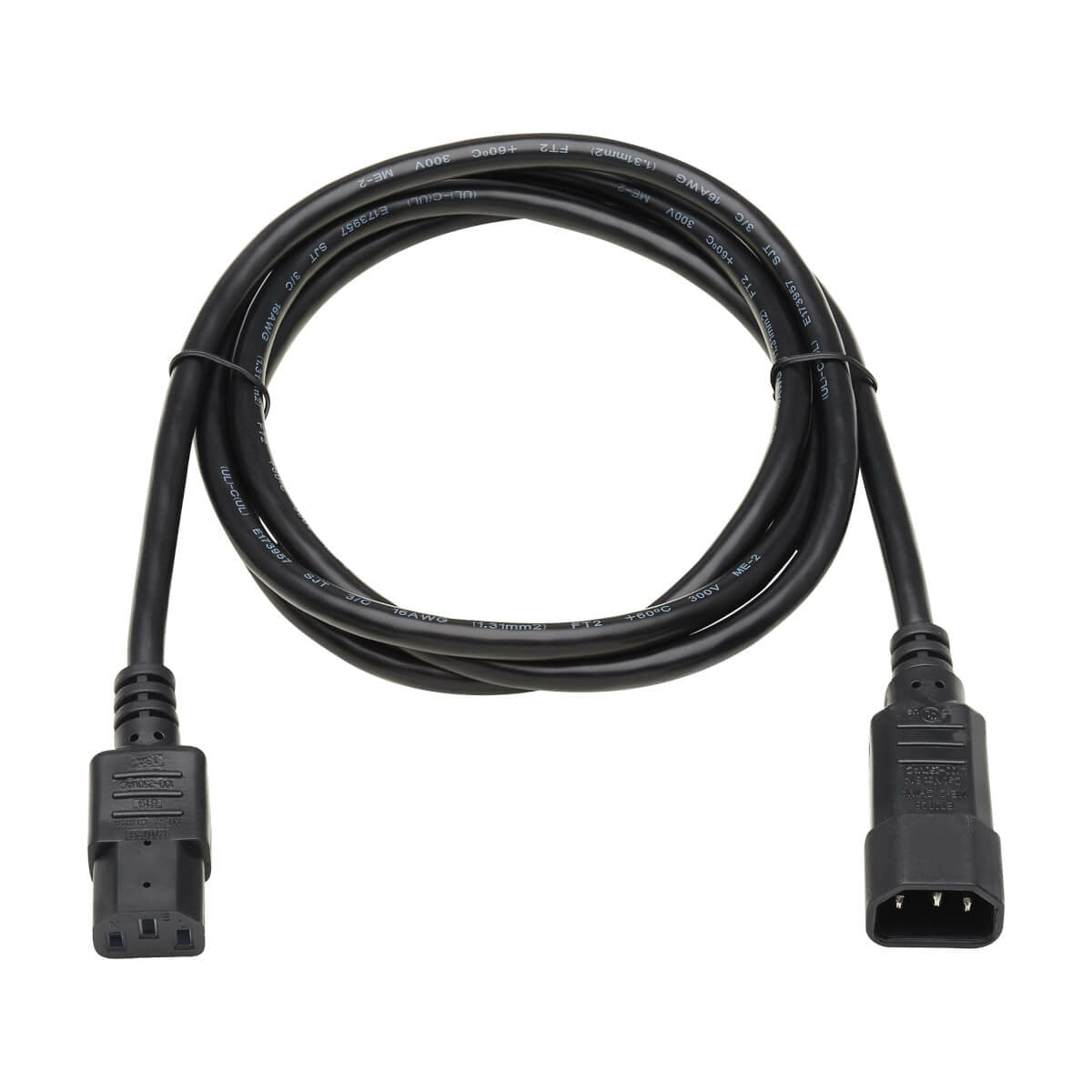 Tripp Lite P004-006-13A Cable de Alimentación para PDU, C13 a C14 - 13A, 250V, 16 AWG, 1.83 m [6 pies], Negro, Acoplador