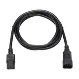 Tripp Lite P004-006-13A Cable de Alimentación para PDU, C13 a C14 - 13A, 250V, 16 AWG, 1.83 m [6 pies], Negro, Acoplador
