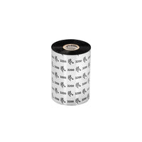 03200BK13145 - Zebra 3200 Wax/Resin Cinta Adhesiva 450 m 13,1 mm 6 pieza(s) Negro