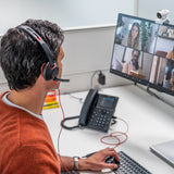 HP Poly Auriculares Poly Blackwire 5210 monaural USB-C + conector de 3,5 mm + adaptador USB-C/A Auriculares y Cascos Aur