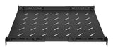 Intellinet Étagère fixe réglable 19", 1U, profondeur 550 mm, rails réglables de 550 à 750 mm, charge max. 20 kg, no