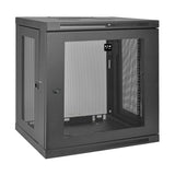 Tripp Lite SRW12U Gabinete Smartrack de 12U de Bajo Perfil Y Ajuste de Profundidad A La Altura del Interruptor para Inst
