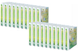 Techmakro KITCARP20-1ECO carpeta de cartón Carta Blanco, Anillo redondo, Almacenamiento, Cloruro de polivinilo (PVC)