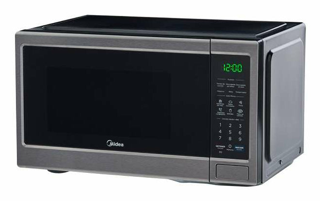 Midea MMDDG11S2SS microondas Gris Solo microondas Mostrador 30 L, Pantalla incorporada, LCD, Botones